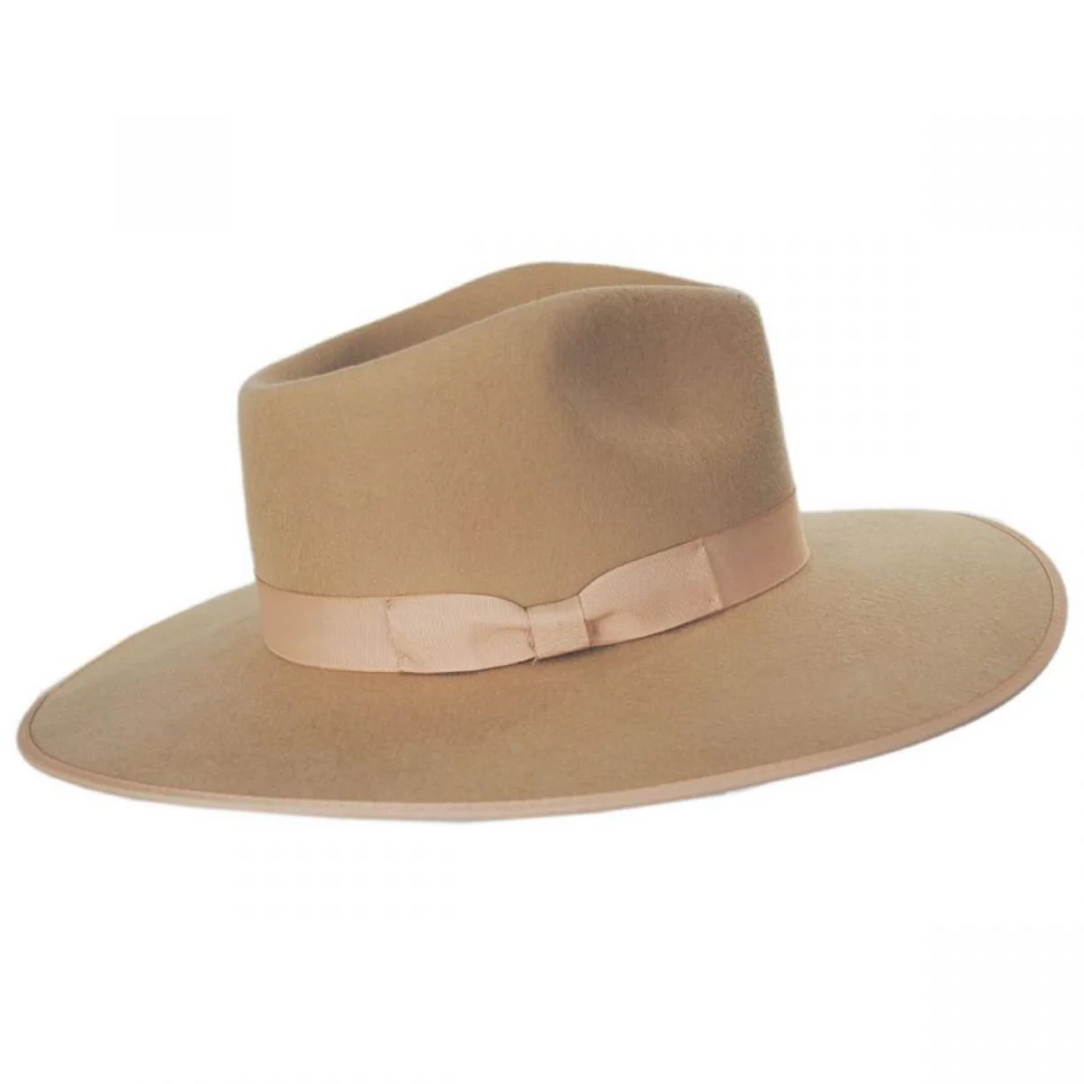 Wool Felt Rancher Fedora Hat - FINAL SALE - Image 4
