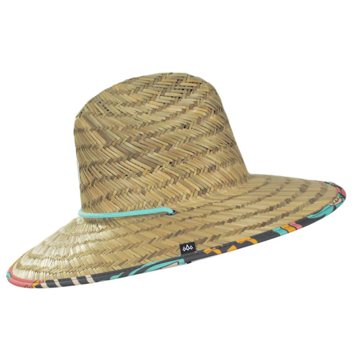 Youth Lucy Rush Straw Lifeguard Hat - Image 3