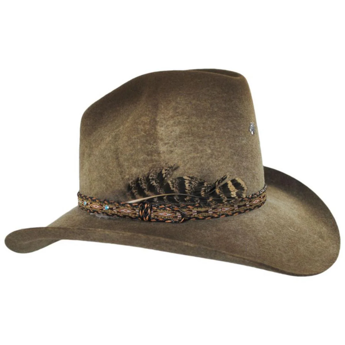 Zella Wool Felt Gus Western Hat - Image 3