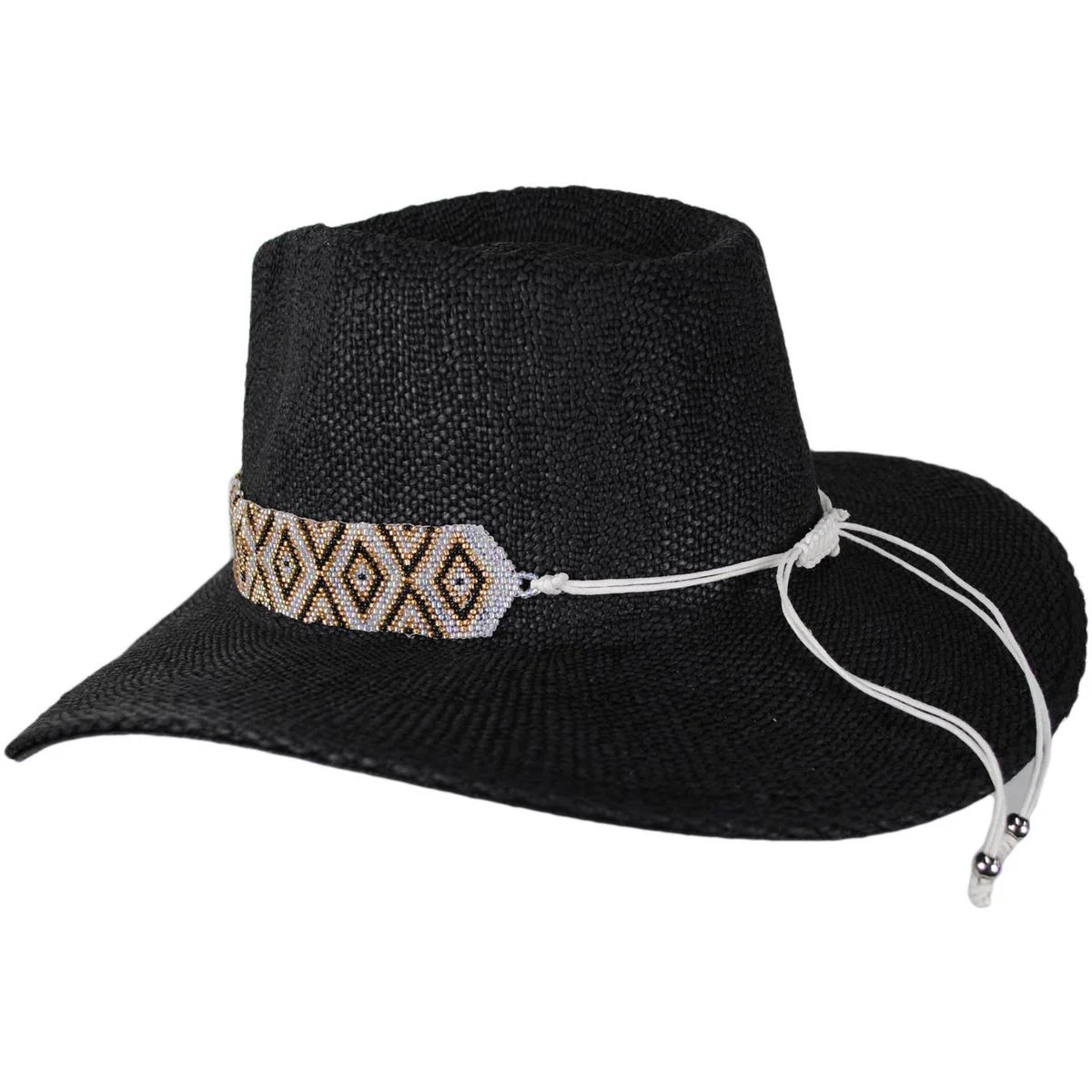 Zendaya Toyo Straw Fedora Hat - Image 4