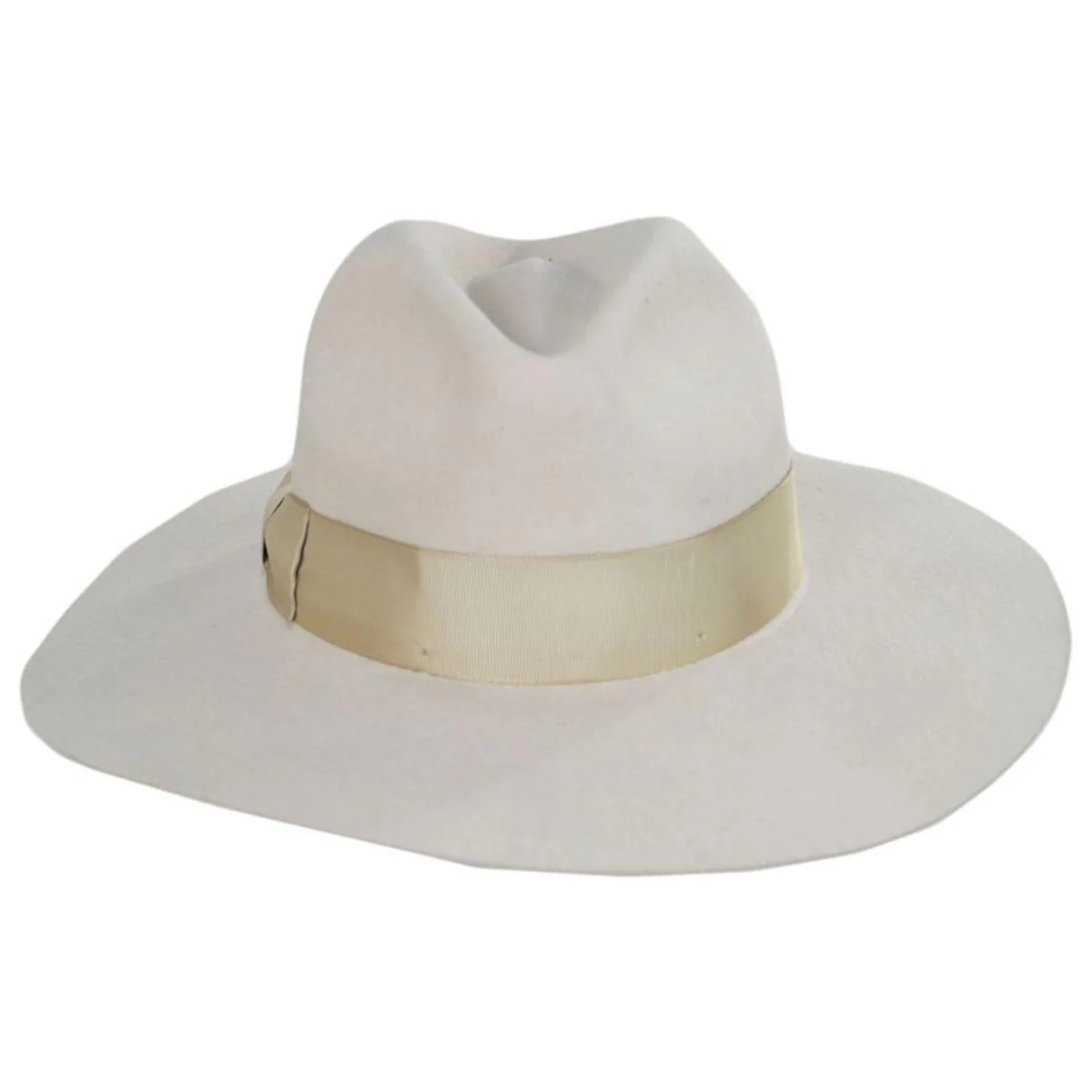 Zoey Floppy Brim Wool Felt Fedora Hat - Image 3
