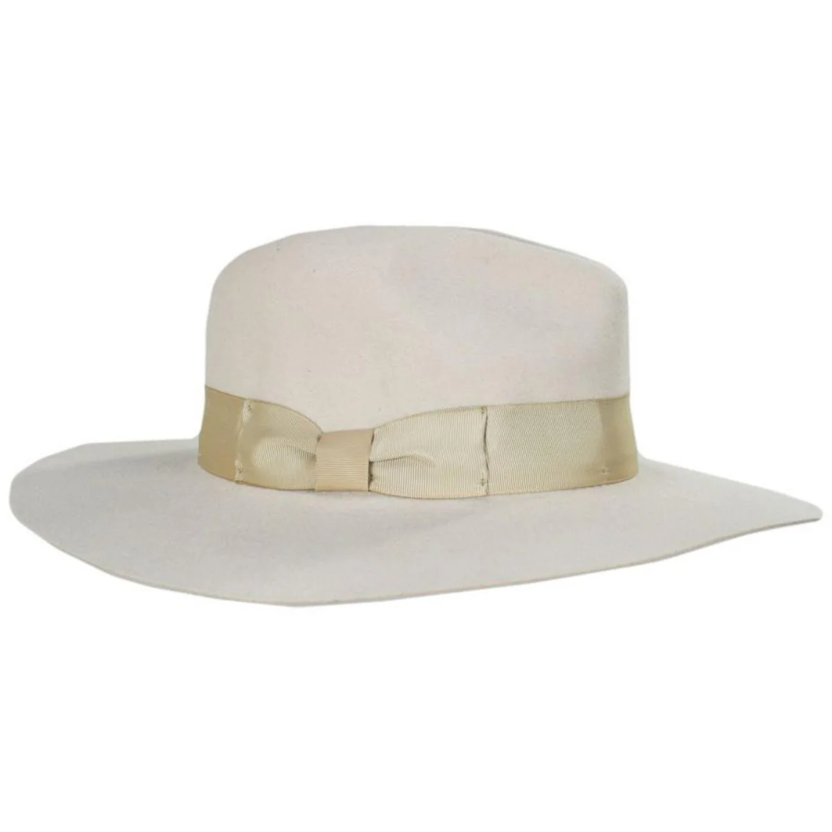Zoey Floppy Brim Wool Felt Fedora Hat - Image 4