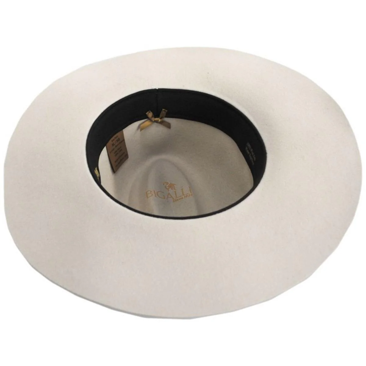 Zoey Floppy Brim Wool Felt Fedora Hat - Image 5